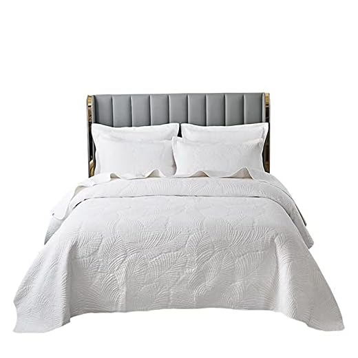 Quiltat lapptäcke sängäcke super king size säng kast mönster reversibelt täckbäddsuppsättning inkluderar sängkläder set 2 kudde skam YUN&DSC