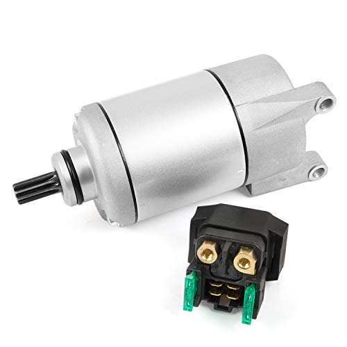 image for RANSOTO Starter Motor with Solenoid Relay Compatible with 2004-2012 Ya