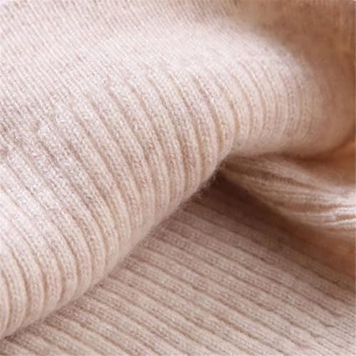 Image of Women's Mock Neck Sweater|Soft Stretch Knit Turtleneck Top|Casual Chic Office Wear