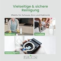 PURIVITA® Isopropanol 99,9% [500ML] - Reinigungsalkohol Isopropanol - Reiner Alkohol zum Reinigen von Haushalt & Industrie - Isopropylalkohol - Desinfektionsmittel Reiner Alkohol - Ethylalkohol – Ansicht 2