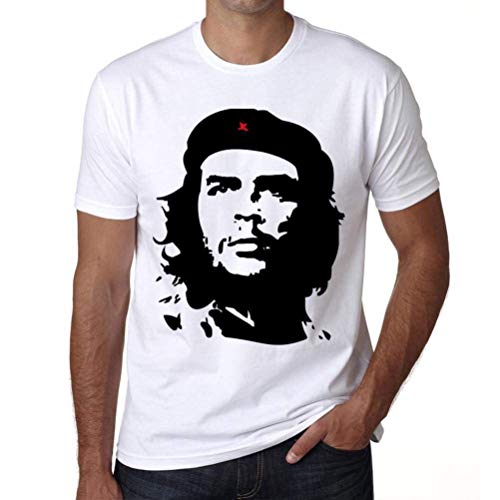 Che Guevara Blanco, Camiseta para camiseta hombre, manga corta, cuello redondo, blanco
