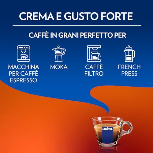 Lavazza Espresso Crema e Gusto 1000g Whole Beans