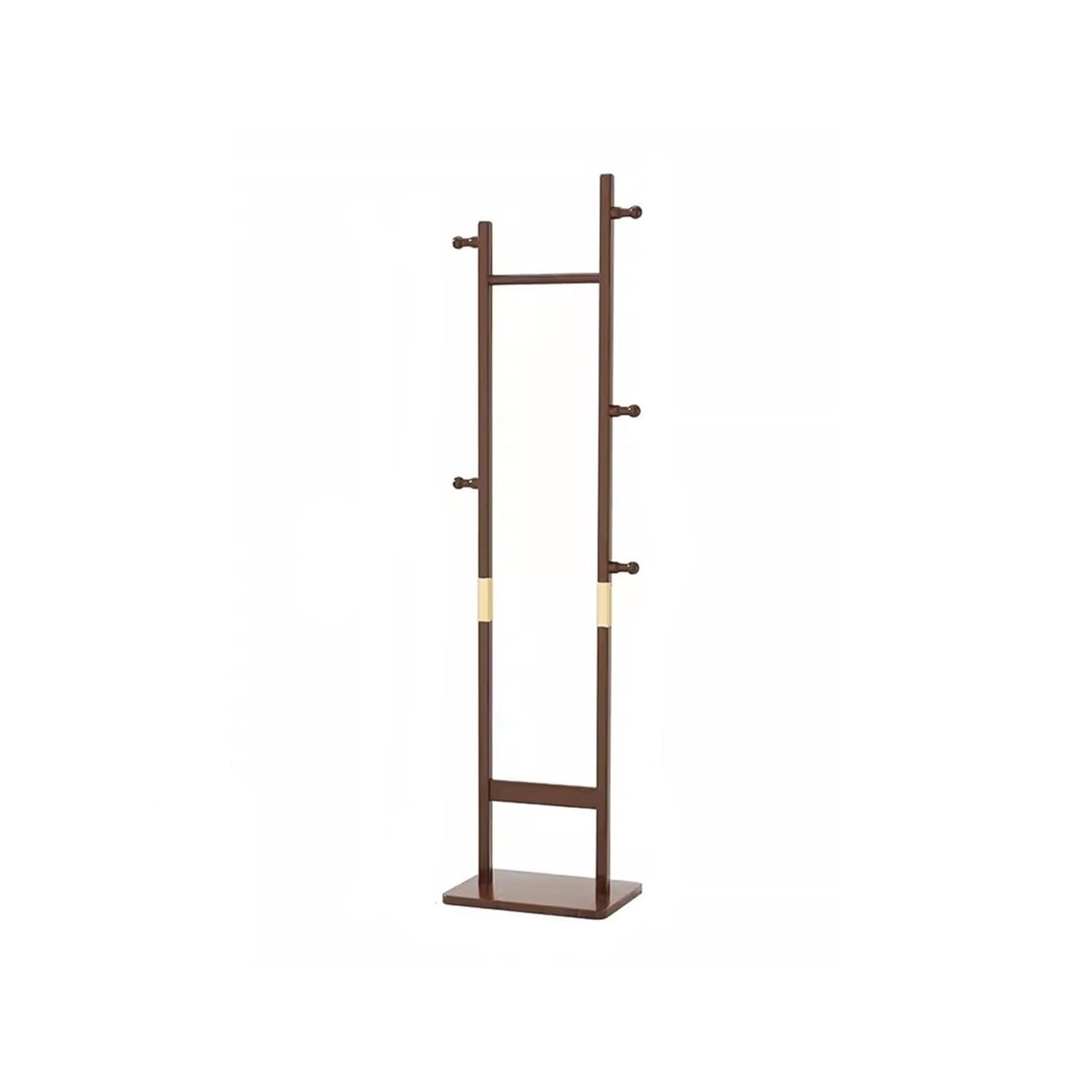 AHGFTYRDT Coat Rack Freestanding Wooden Clothes Hanger Floor-standing Bedroom Coat Rack Chinese Style Household Bag Rack Indoor Clothes Hanger Hall Tree