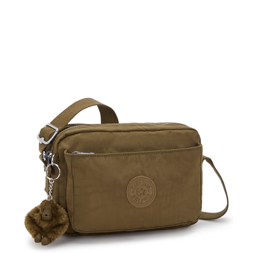 Image of Kipling Women's Abanu Medium Crossbody Bag, Lightweight, Adjustable Nylon Waist Pack with Multi-Compartment Zip Pockets
