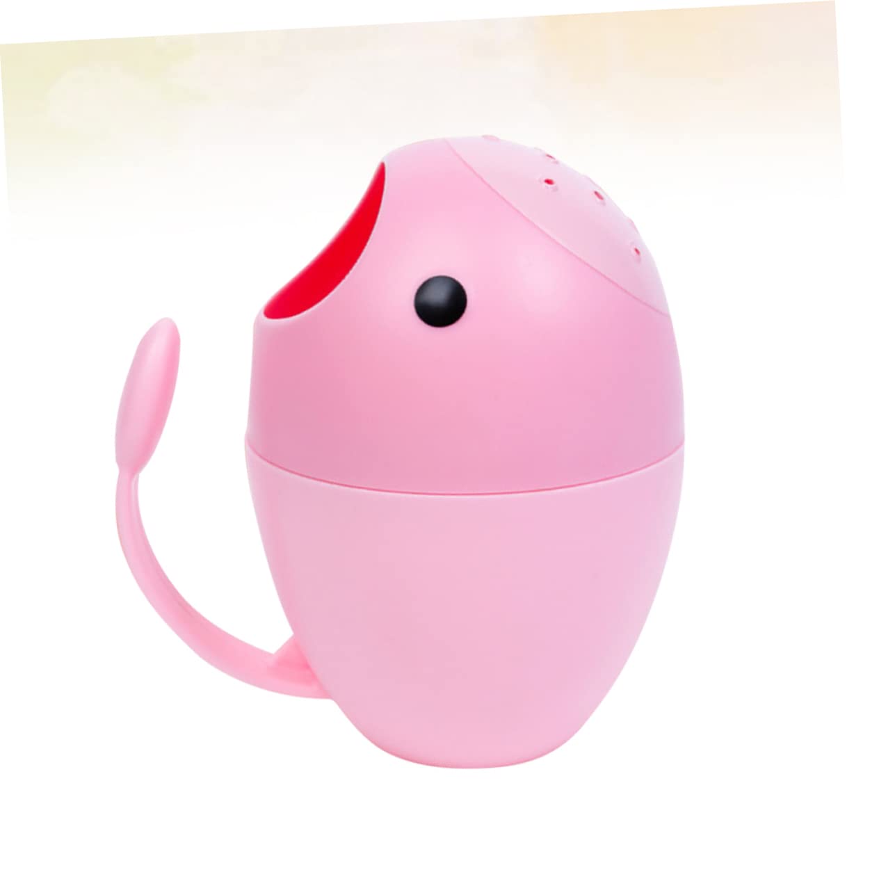 Totority Bath Cup Rinse Cup for Baby Shampoo Multi-use Attractive Egg Shape for Infants