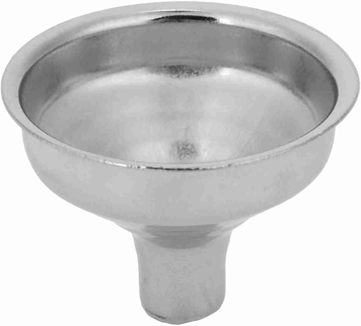 Hip Flask 2Oz Flask Silver Stainless Steel Portable Stainless Steel Wine Whiskey Flask Elegant Alcohol Bottle Cotainer With Funnel 2Oz (2 oz brushed jug + 1 funnel)