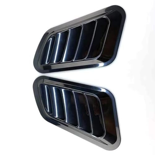 Prise d'air de capot universelle noire - Fausse grille de ventilation voiture