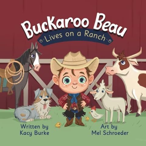 Buckaroo Beau Lives on a Ranch Cover