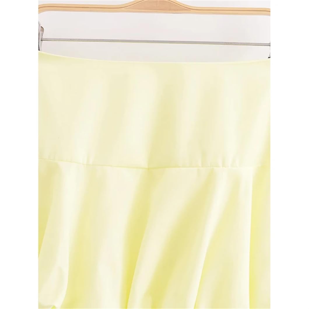 Faldas cortas con cremallera para mujer, con cremallera, plisadas, lisas, para mujer