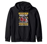 Photo Gallery some of us grew up play with trucks funny trucking trucker felpa con cappuccio Photo Gallery some of us grew up play with trucks funny trucking trucker felpa con cappuccio