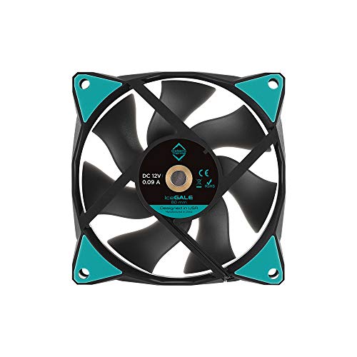 Image of Iceberg Thermal IceGALE 80mm PWM Premium Case Fan (Black)