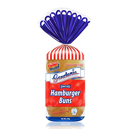 Gardenia Hamburger Buns 4 Count 220g