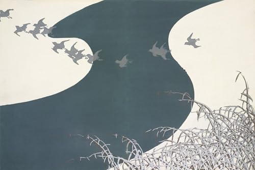 Tableau Impression Fuyu No Kawa Habiller Grand Mur Salon Chambre 60x90