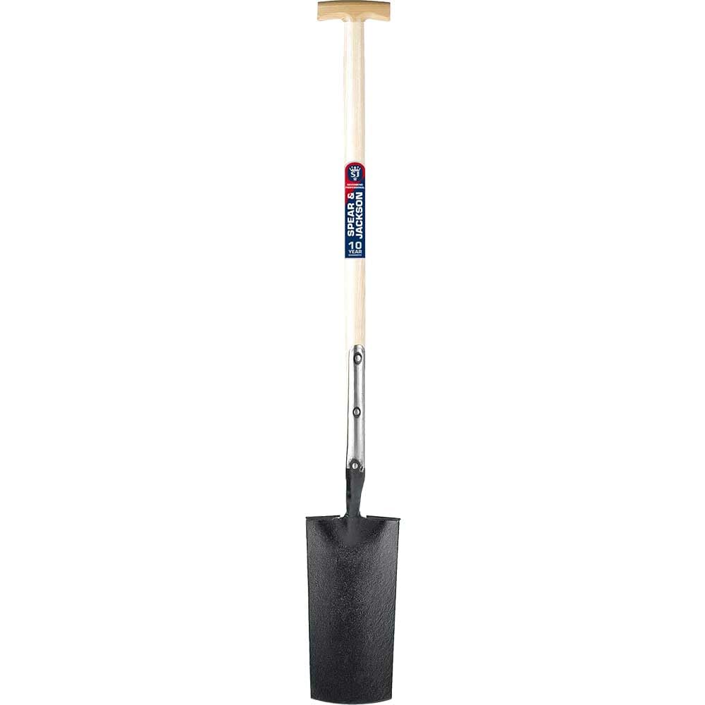 Spear & Jackson 1072AY Bêche de jardin professionnelle de modèle irlandais avec manche en T