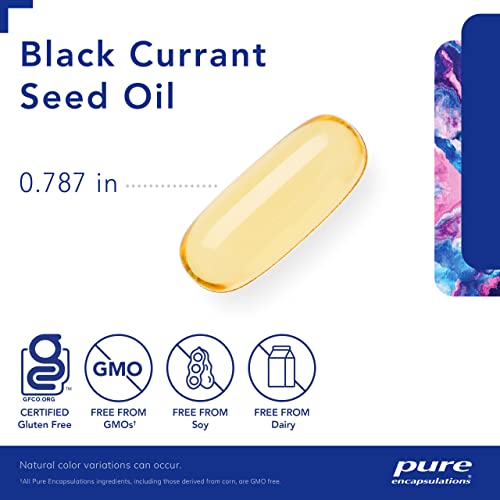 Pure Encapsulations Black Currant Seed Oil | Hypoallergenic Dietary Supplement | 250 Softgel Capsules #TOP2
