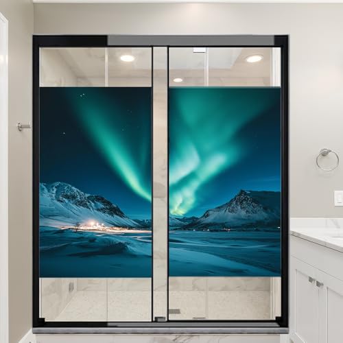 Vinilo decorativo opaco para ventana 31.5x55.1 pulg x 2 piezas miniatura 6