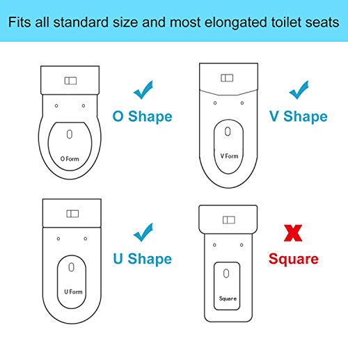 Fedicelly Toddlers Potty Training Toilet Seat Boys Girls, Potty Seat Toilet Kids,Potty Chair Step Stool Ladder (Blue) #TOP5