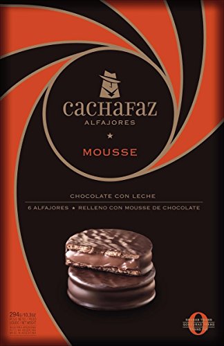 Cachafaz "Alfajor" Cookie Sandwich with Chocolate Mousse 6 Units image 4