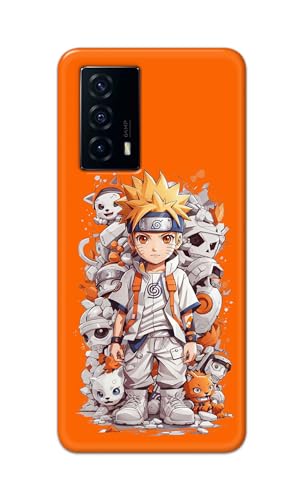 Image of Plastic Printfidaa Printed Hard Back Cover Case For Vivo Iqoo Z5 Back Cover (Famous Anime Cartoon Character) -112, Multicolor