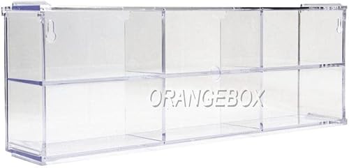 Greenlight Vehículo de caja acrílica de conexión de 6 coches