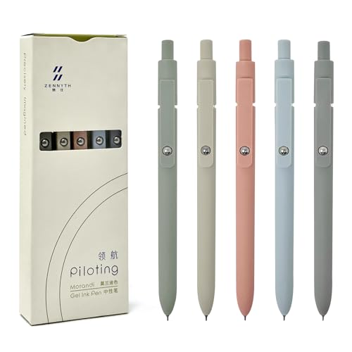 Stylos à encre gel anti-bavure allydrew pointe fine de 0,5 mm pour écrire sans fatigue au travail
