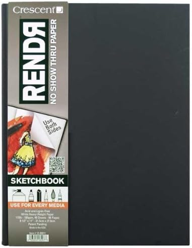 Rendr Hardcover Sketchbook 8.5 X 11 by Rendr