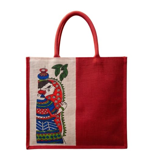 nexus Madhubani jute Bag-picture-35