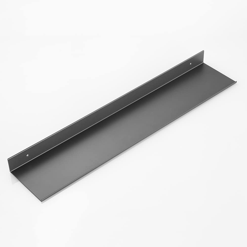 Estante de baño Espacio de engrosamiento Estantes de almacenamiento de aluminio Carrito de ducha Estantes de Metal Accesorios de cocina para baño Colgante Estantes de baño grises Organizado