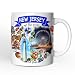 OrnamentallyYou Artistic New Jersey State Themes and Landmarks Mug