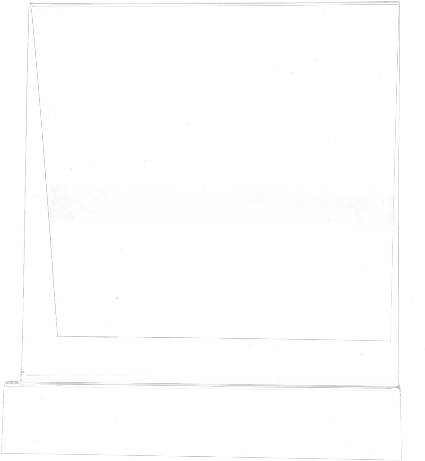 Acrylic Scarf Organizer Display Stand Scarf Holder Hair Accessory Organizer for Women Single Piece Storage and Headbands in Closet