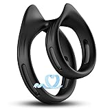 QiKKago Schwarzes Silikon Paar, Sport ZubehöR Ring FüR HüFte Fitness, Paar Geschenk-H8