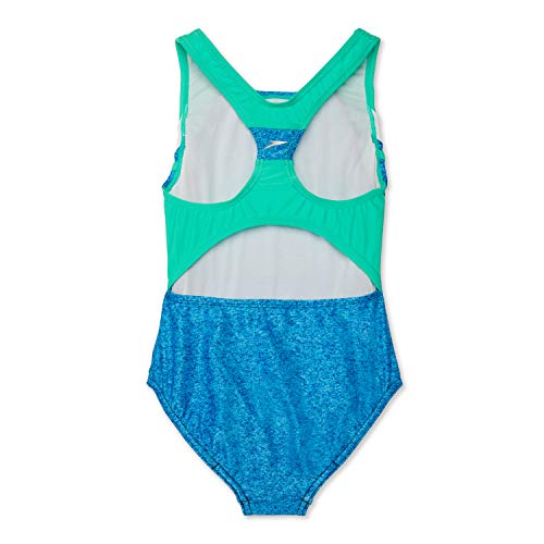 Image of Speedo Girl's Swimsuit One Piece Infinity Splice Thick Strap