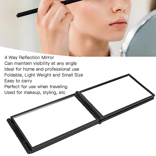 Espejo Plegable Portátil 4 Vías para Maquillaje miniatura 3