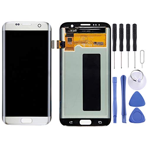 Écran LCD tactile Galaxy S7 Edge argent vitre remplacement G935F G9350