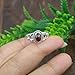 Natural Top Quality Red Garnet Gemstone Red Stone 925 Sterling Silver Handmade Unique Design Engagement Promise Ring Jewelry Gift for Women (8)