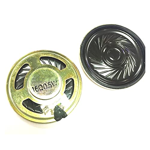 (10PCS/LOT) Loudspeaker Ultra-Thin 16R 0.5W Diameter 40mm Thickness 5mm 16ohm 0.5w Small Speakers