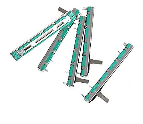 DHRUVPRO 5Pcs/Lot Double B10K Original B10KX2 Pot Mixer Fader 7.5 CM 75 MM Potentiometer ohk (5 PCS)-picture-25