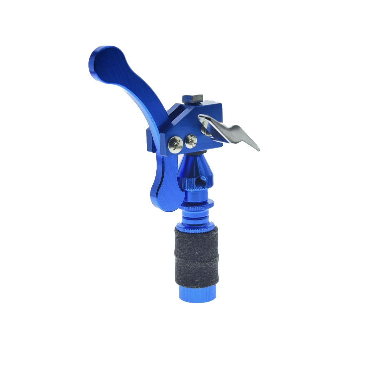 KAISH Jazz Drum Touch Drop Clutch Standard Schnellspanner Hi-Hat Kupplung für Beckenständer Blau