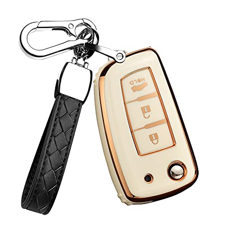 Étui TPU souple pour clé Nissan Rogue contre les chutes