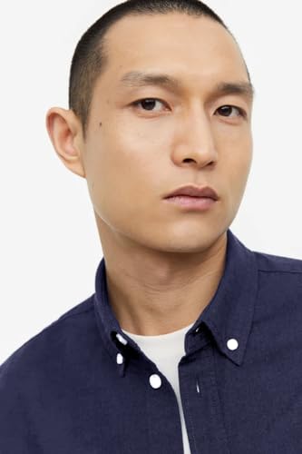 Image of BE ACTIVE Men's Oxford Cotton Lycra Casual Shirt || Men Stylish Shirt || Full Sleeves || Simple Shirt for Men || Timeless Style & Comfort