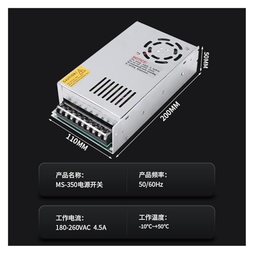 Alimentation CC 48V 400W 8.3A transformateur AC 220V decoupage - 3