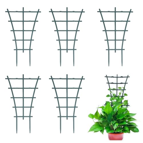 Rankhilfe Zimmerpflanzen, 6 Stück Garten Pflanzenstütze...