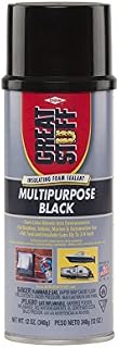Great Stuff 99054816 Multipurpose Insulating Foam Sealant, 12 oz, Black