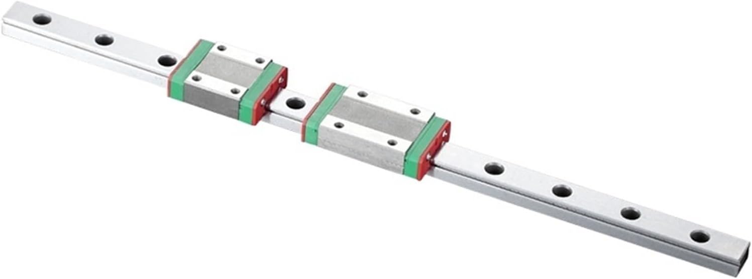1Pcs MGN15 L 100mm 200mm 500mm to 1000mm Miniature Linear Rail + 2Pcs MGN Linear Guide Block(MGN15C,1000mm)