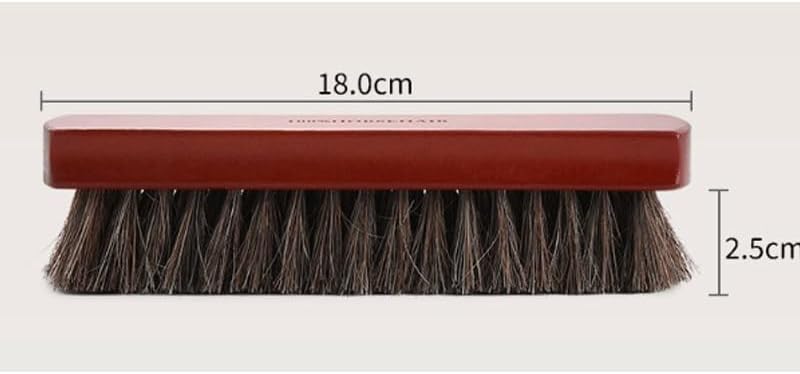 Horse's Mane Brush Soft-Bristle Shoe Suede Clean Boot