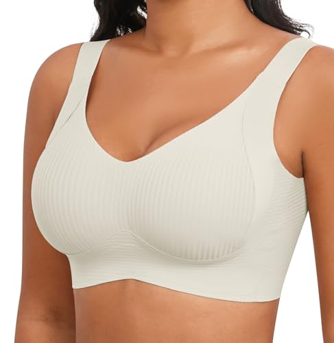 Image of Xcutting Plus Size Bras for Women No Underwire Full Coverage Everyday Bras