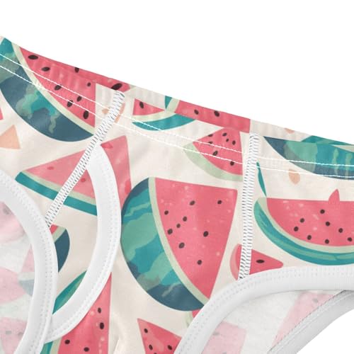 KLL Watermelon Pattern Toddler Boys' Cotton Briefs Breathable Children Undies4