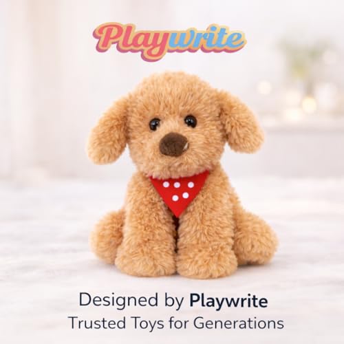 Peluche chiot Cockapoo Scruffs le premier ami tendre pour consoler les bébés - 7
