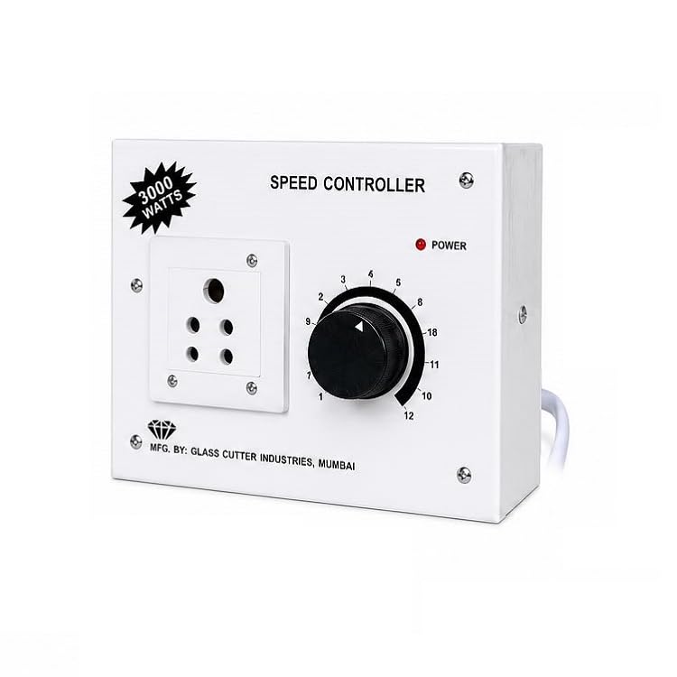 3000W Variable Speed Controller for Power Tools | 12-Level Speed Regulator | Heavy Duty Metal Body | Suitable for Drills, Grinders, Routers, Polishers & Glass Cutting Machines-picture-31