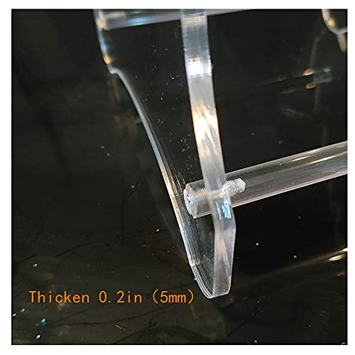 Clear Knife Display Rack Holder 8 Pcs,Thickening,2 Stand #TOP2